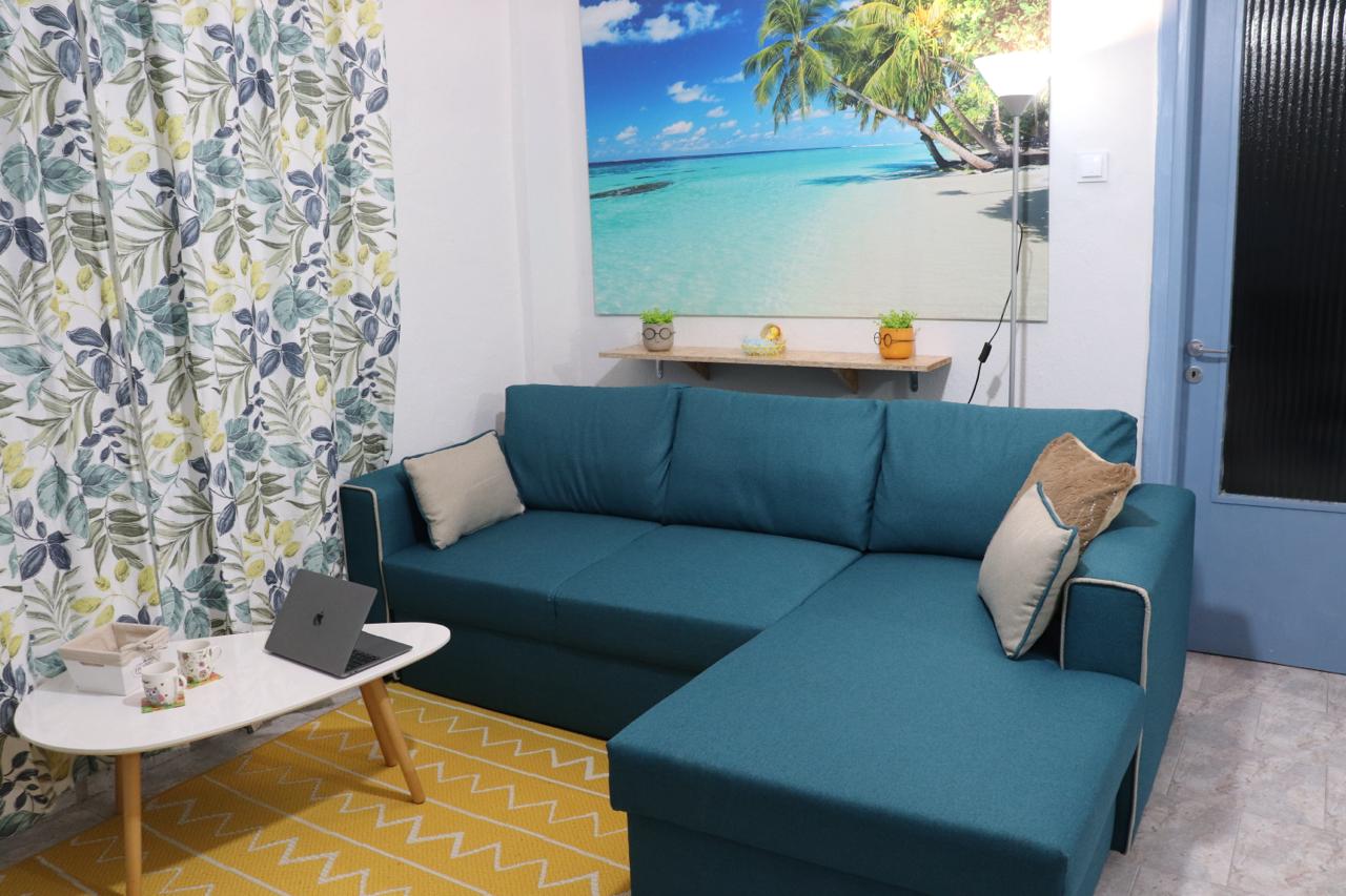 Blue Dream living room area